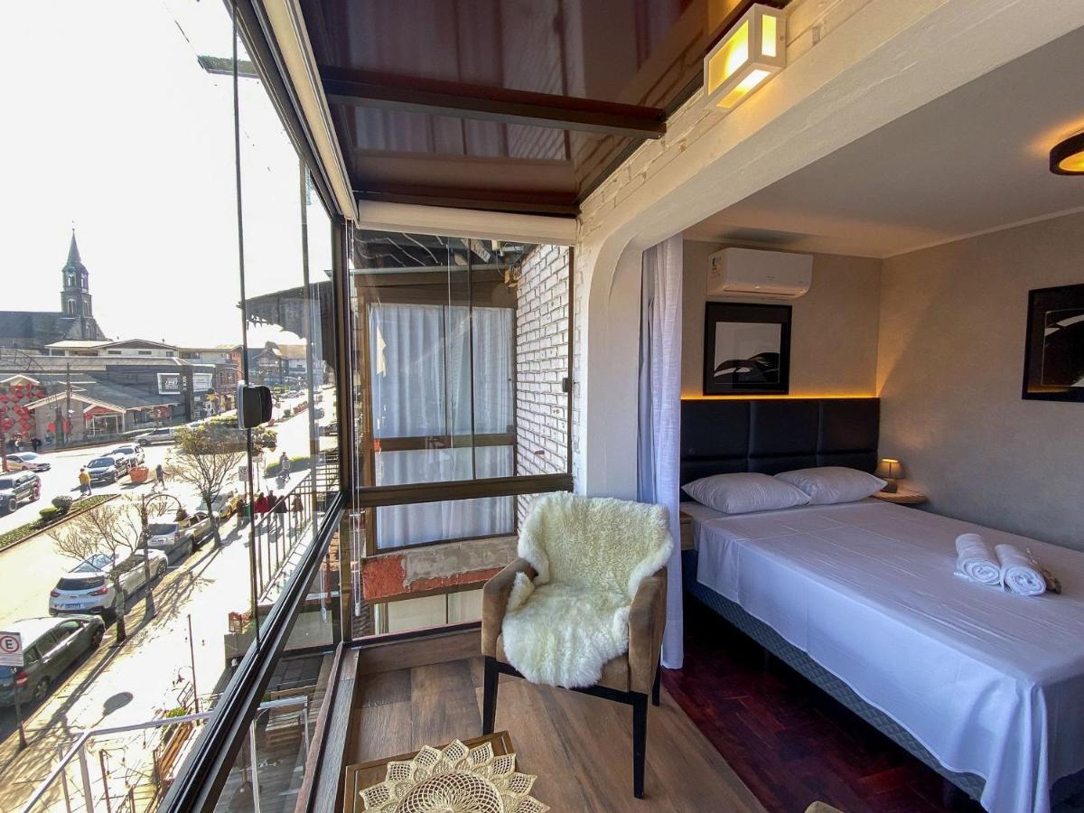 Апартаменты Locar-In Gramado- 100M Rua Coberta Экстерьер фото