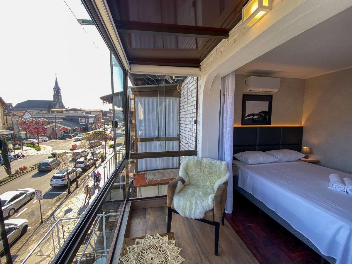 Апартаменты Locar-In Gramado- 100M Rua Coberta Экстерьер фото